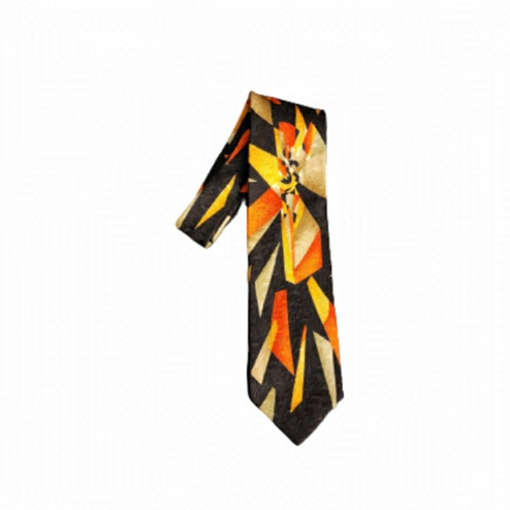Stefano colorful with dancer design ties